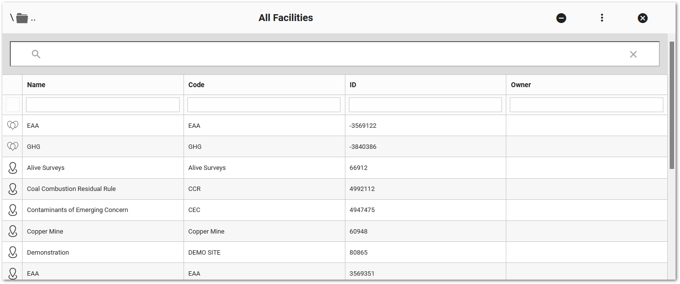 Ent-Facility_Chooser_Grid_View
